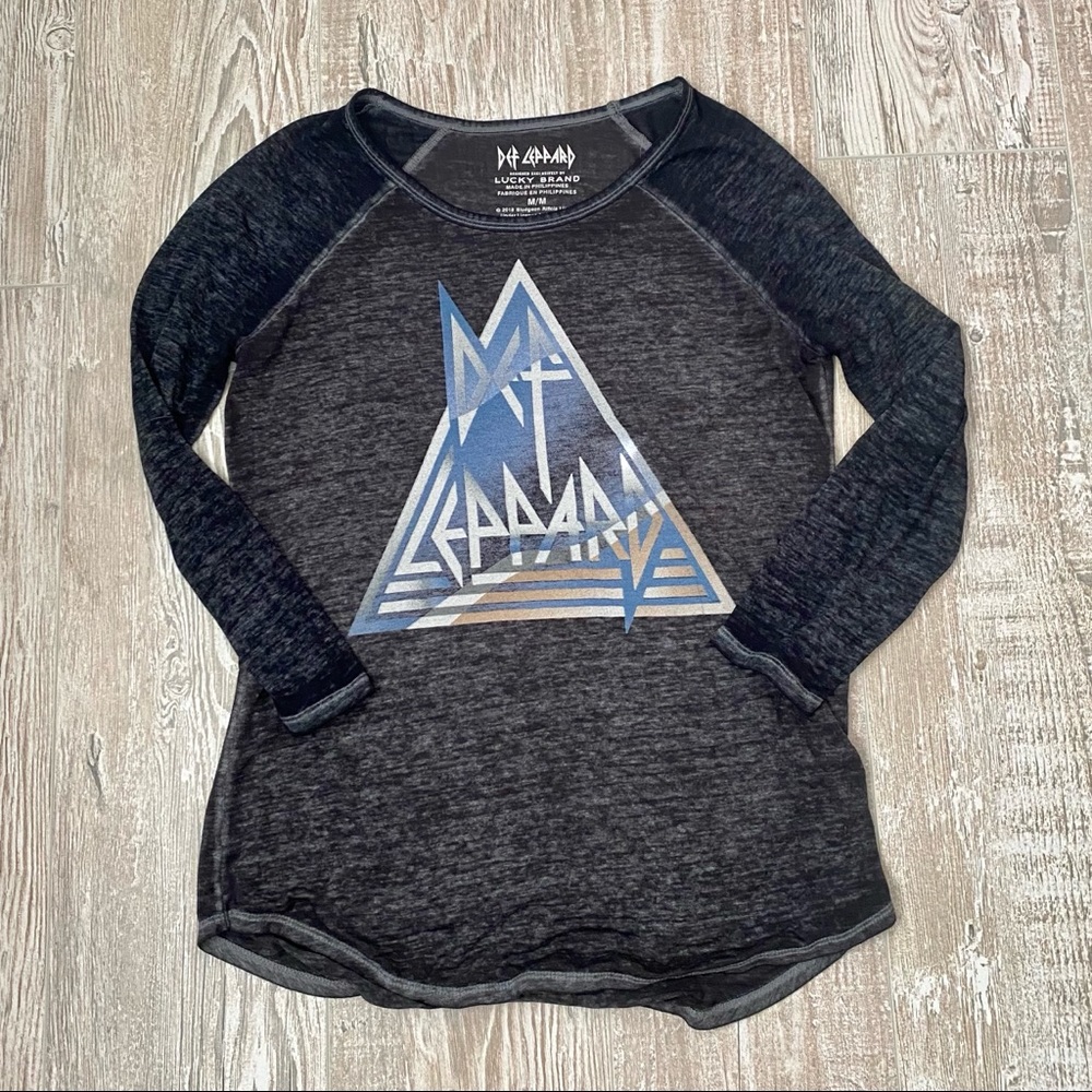 •Lucky Brand• LED Zeppelin Baseball Tee, Size Med